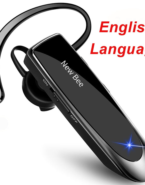 Load image into Gallery viewer, New Bee Bluetooth Headset V5.0 Wireless Earphones Headphones with Mic 24Hrs Earbuds Earpiece Mini Handsfree for iPhone xiaomi
