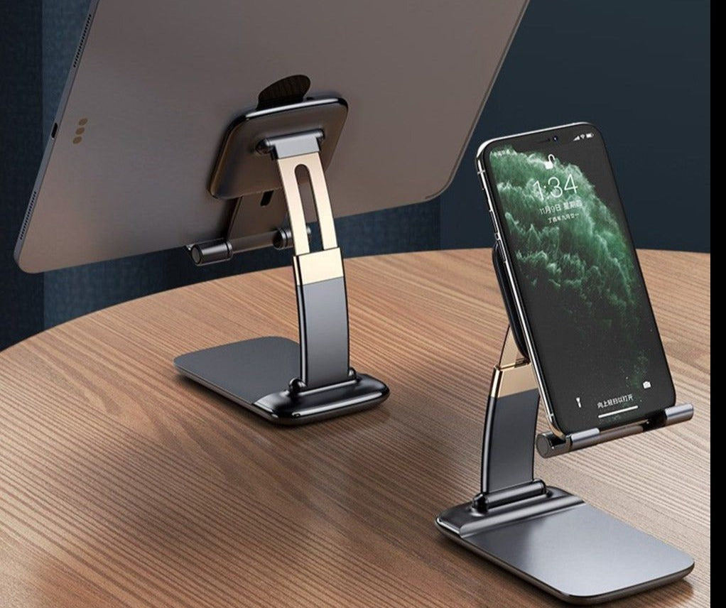 Aluminum Alloy Desktop Mobile Phone Stand Foldable iPad Tablet Support Cell Phone Desk Bracket Lazy Holder For Smartphone Mount