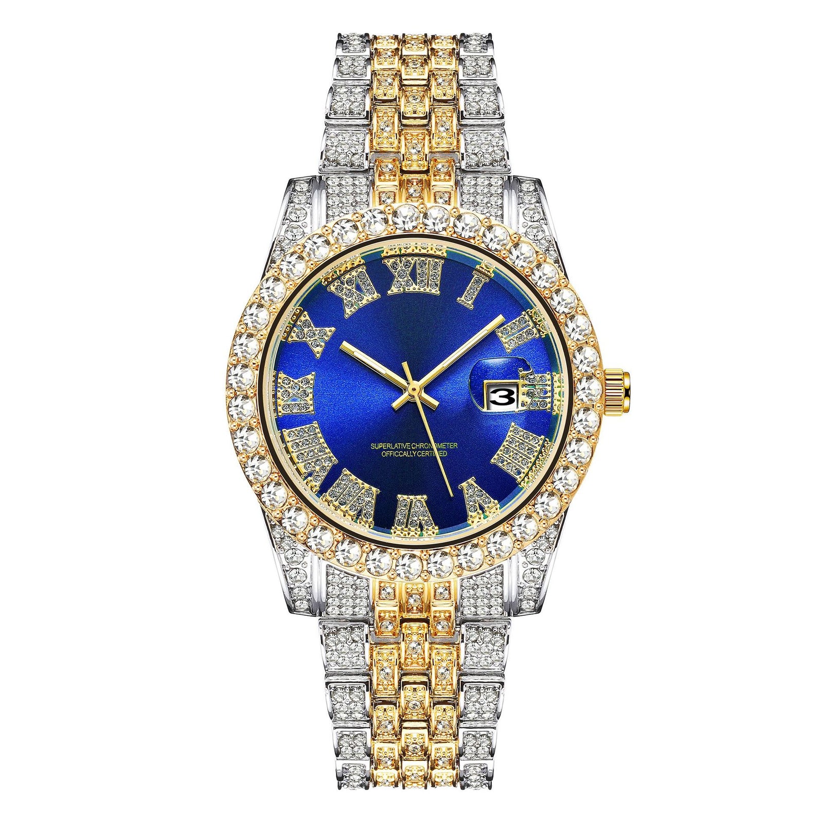 Diamond Men Women Watches Gold Watch Ladies Wrist Watch Luxury Rhinestone Unisex Bracelet Watches Female Clock Relogio Feminino