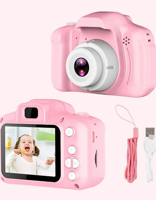 Load image into Gallery viewer, Mini Cartoon Kids Photo Camera 2 Inch HD Screen Children Digital Camera Video Recorder Camcorder Toys For Child Birthday Gift
