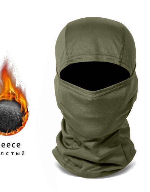 Load image into Gallery viewer, Winter Fleece Tactical Military Balaclava Outdoor Hunting Cycling Hiking Skiing Scarf Snowboard Face Mask Windproof Men Women
