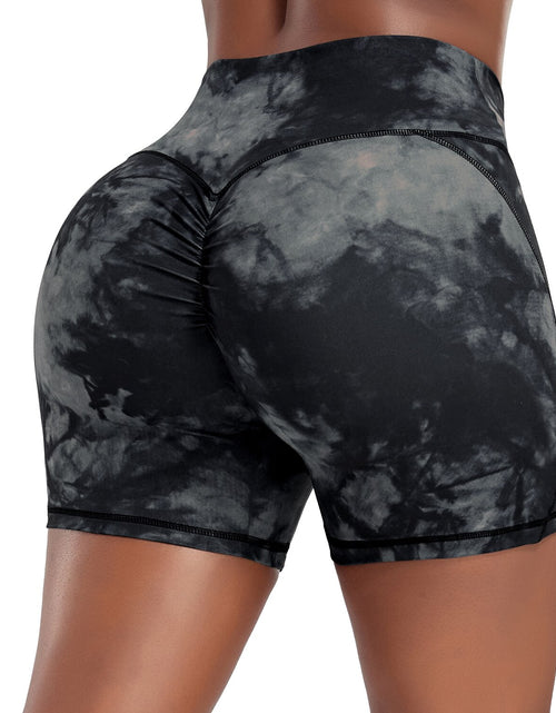 Load image into Gallery viewer, Tie-dyed Seamless Yoga Shorts Fitness Women High Waist Booty Scrunch Elastic Leggings 2023 New Gym Push Up Squat Proof Tights
