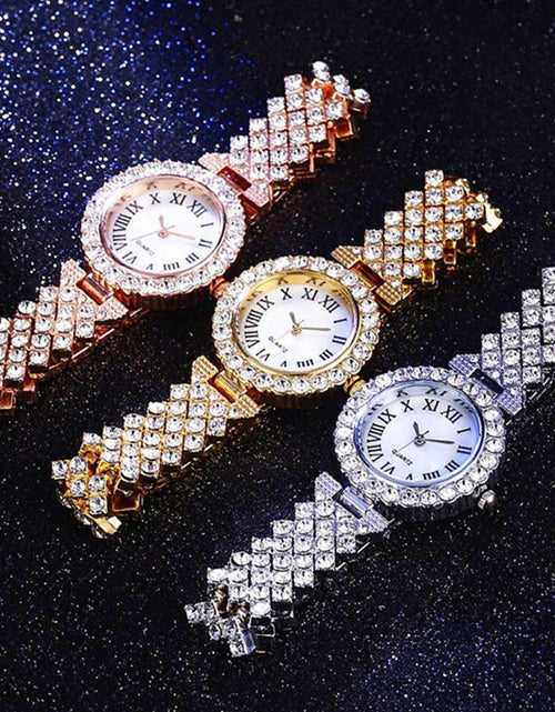 Load image into Gallery viewer, Watch For Women Watches 2022 Best Selling Products Luxury Watch Luxury Brand Reloj Mujer Watch Bracelet Set Diamond Steel Band
