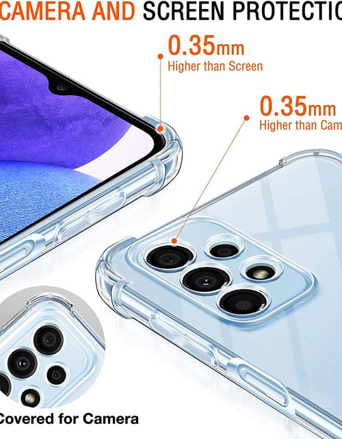 Load image into Gallery viewer, Clear Case For Samsung Galaxy A23 5G Case A13 4G A23 A33 5G A73 Thick Shockproof Soft Silicone Phone Cover for Samsung A53 5G
