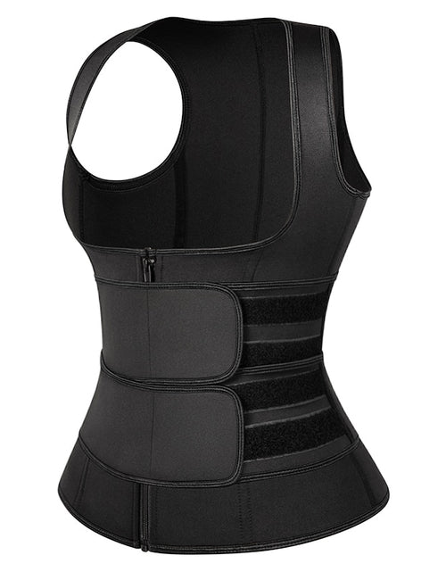 Load image into Gallery viewer, Sweat Waist Trainer Vest Slimming Corset for Weight Loss Body Shaper Sauna Suit Compression Shirt Belly Girdle Tops Shapewear
