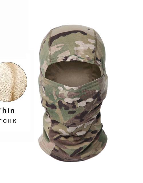 Load image into Gallery viewer, Winter Fleece Tactical Military Balaclava Outdoor Hunting Cycling Hiking Skiing Scarf Snowboard Face Mask Windproof Men Women
