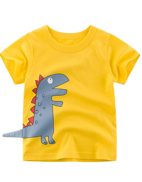 Load image into Gallery viewer, Baby Boy  Summer T-Shirts Kids Toddler Children Cartoon Animals Shark Dinosaur Print Cotton Tee Tops Clothes
