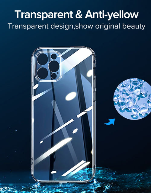 Load image into Gallery viewer, Luxury Case For iPhone 14 13 12 Pro Max TPU+PC Shockproof Phone Cases Full Lens Protection Cover For iPhone 14 13 Case
