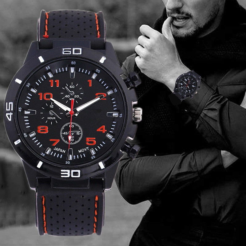 Date Quartz Men Watches Top Brand Luxury Male Clock Chronograph Sport Mens Wrist Watch Hodinky Relogio Masculino