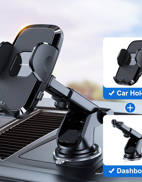 Load image into Gallery viewer, Dashboard Phone Holder for Car【360° Widest View】9in Flexible Long Arm, Universal Handsfree Auto Windshield Air Vent Phone Mount
