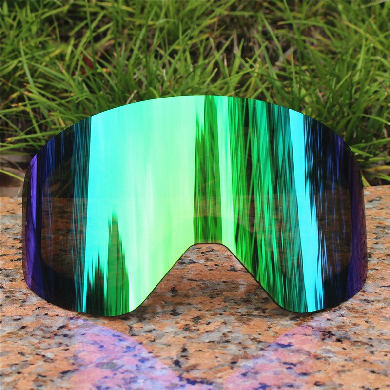 DIY New Men Women Magnetic Ski Goggles Big Vision Snowboarding Glasses Anti-fog Outdoor Windproof Snow Sports Goggles Eyewear