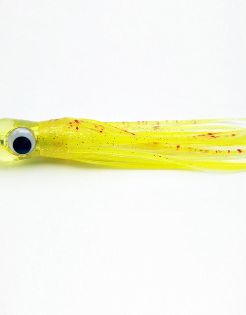 Load image into Gallery viewer, 1PCS Sea Fishing Lure 55g/17CM Boat Fishing Troll Bait Acrylic Resin Octopus Bionic Squid Fishing Bait Feather Skirt
