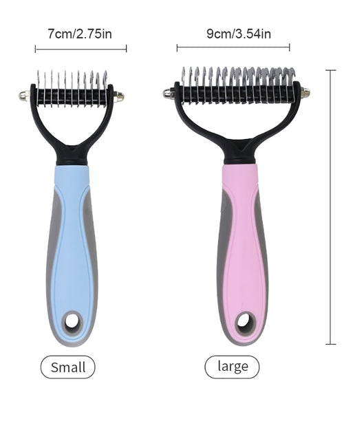 Load image into Gallery viewer, Dog Brush Pet Dog Hair Remover Cat Comb Grooming And Care Brush For matted Long Hair and Short Hair Curly Dog Supplies Pet Items
