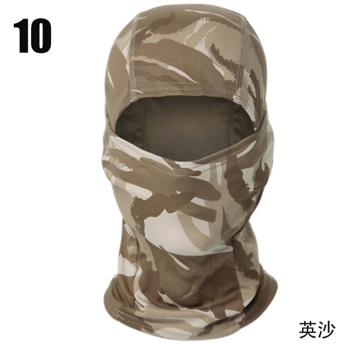 Load image into Gallery viewer, Tactical Camouflage Balaclava Full Face Mask Wargame CP Military Hat Hunting Bicycle Cycling Army Multicam Bandana Neck Gaiter
