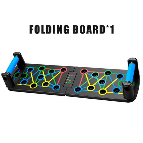 Load image into Gallery viewer, Folding Push-up Board Multifunctional Abdominal Muscle Enhancement Muscle TrainingGym Sports Portable Fitness Equipment
