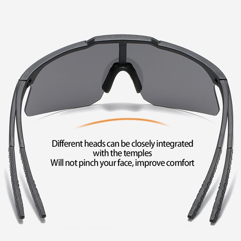 Cycling Sunglasses Polarized Outdoor Sports Riding Glasses Goggles Bicycle Mountain Bike Glasses Men Women Cycling Eyewear