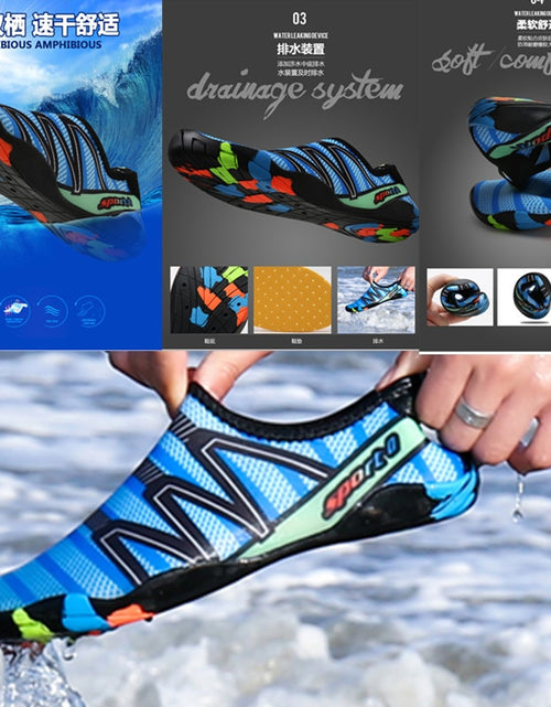 Load image into Gallery viewer, 2022 Sports Water Sneakers Unisex Swimming Aqua Seaside Slippers Surf Upstream Light Quick-Drying Beach Water Shoes
