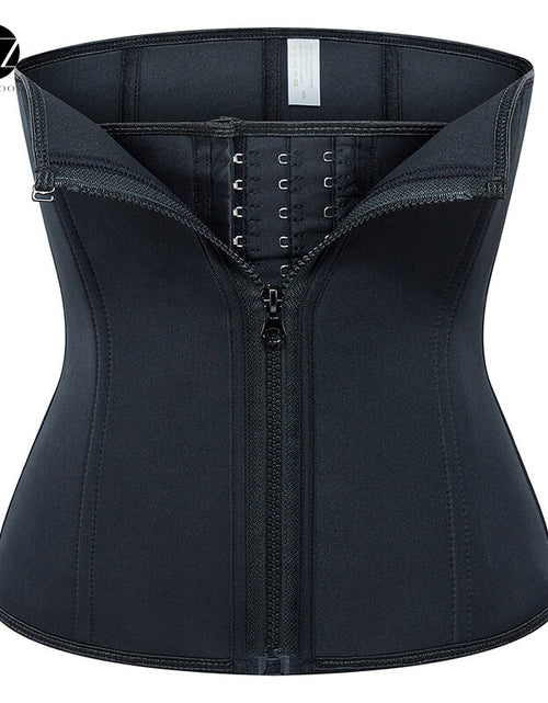 Load image into Gallery viewer, Sauna Sweat Belt Weight Loss Neoprene Waist Trainer Body Shaper Corset Slimming Belly Sheath Women Tummy Trimmer Cincher Sports
