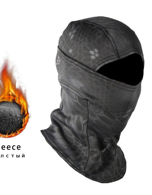 Load image into Gallery viewer, Winter Fleece Tactical Military Balaclava Outdoor Hunting Cycling Hiking Skiing Scarf Snowboard Face Mask Windproof Men Women
