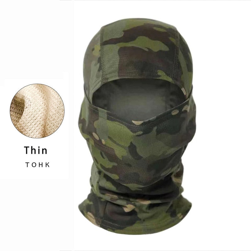 Winter Fleece Tactical Military Balaclava Outdoor Hunting Cycling Hiking Skiing Scarf Snowboard Face Mask Windproof Men Women