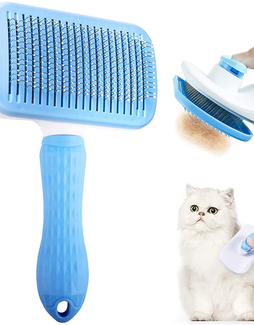 Load image into Gallery viewer, Dog Hair Remover Brush Cat Dog Hair Grooming And Care Comb For Long Hair Dog Pet Removes Hairs Cleaning Bath Brush Dog Supplies
