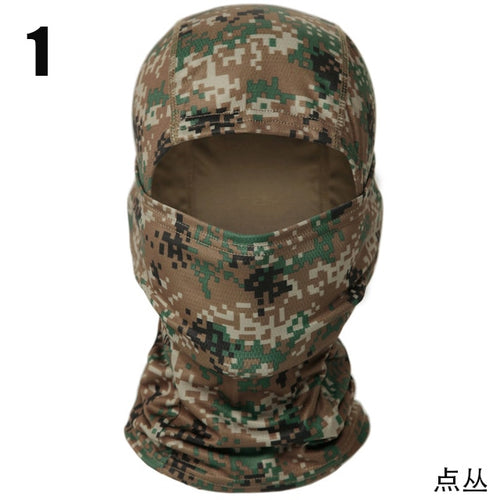 Load image into Gallery viewer, Tactical Camouflage Balaclava Full Face Mask Wargame CP Military Hat Hunting Bicycle Cycling Army Multicam Bandana Neck Gaiter
