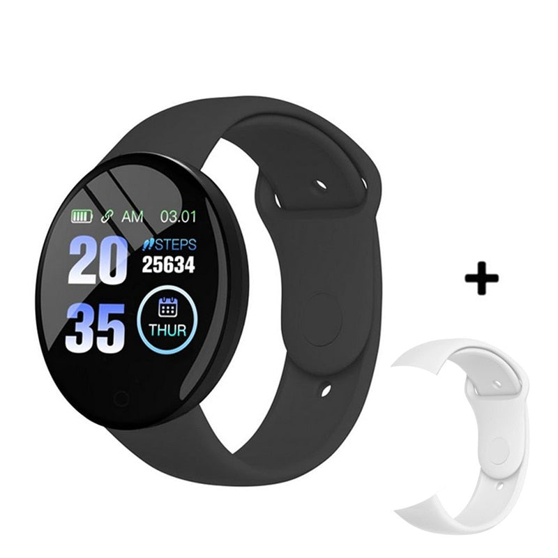 Smart Watch Men Women Bluetooth Fitness Tracker Bracelet Sport Heart Rate Blood Pressure Kids Smartwatch for IOS Android