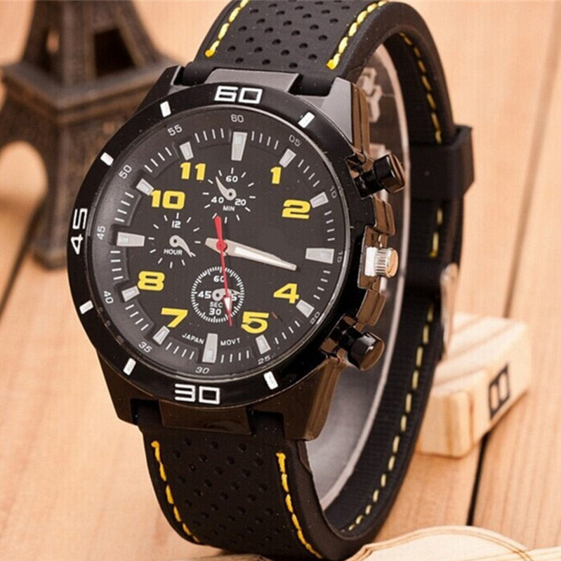 Date Quartz Men Watches Top Brand Luxury Male Clock Chronograph Sport Mens Wrist Watch Hodinky Relogio Masculino