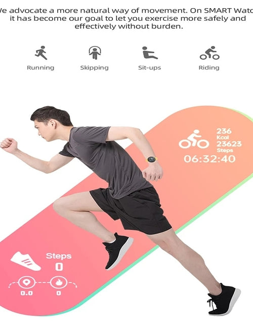 Load image into Gallery viewer, Smart Watch Men Women Bluetooth Fitness Tracker Bracelet Sport Heart Rate Blood Pressure Kids Smartwatch for IOS Android
