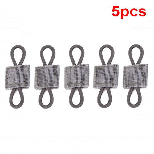 Load image into Gallery viewer, 5pcs Tactical Backpack Binding Buckles Elastic Tactical Binding Buckle Carabiner Clip Bags Clasp Cord Fix Gear Elastic Strap
