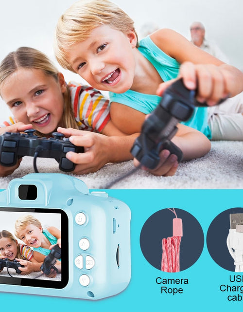 Load image into Gallery viewer, Mini Cartoon Kids Photo Camera 2 Inch HD Screen Children Digital Camera Video Recorder Camcorder Toys For Child Birthday Gift
