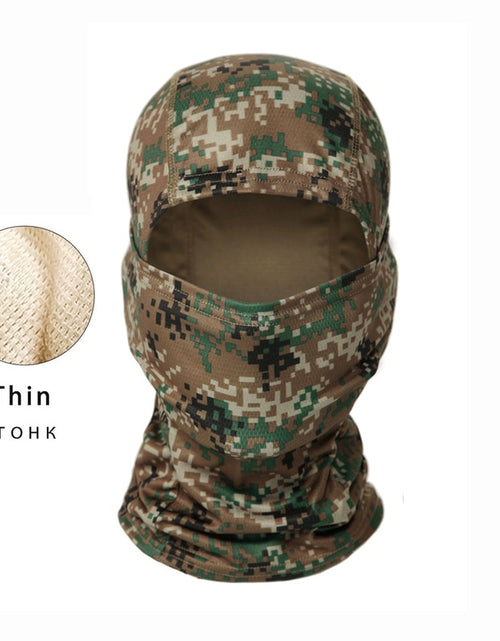 Load image into Gallery viewer, Winter Fleece Tactical Military Balaclava Outdoor Hunting Cycling Hiking Skiing Scarf Snowboard Face Mask Windproof Men Women
