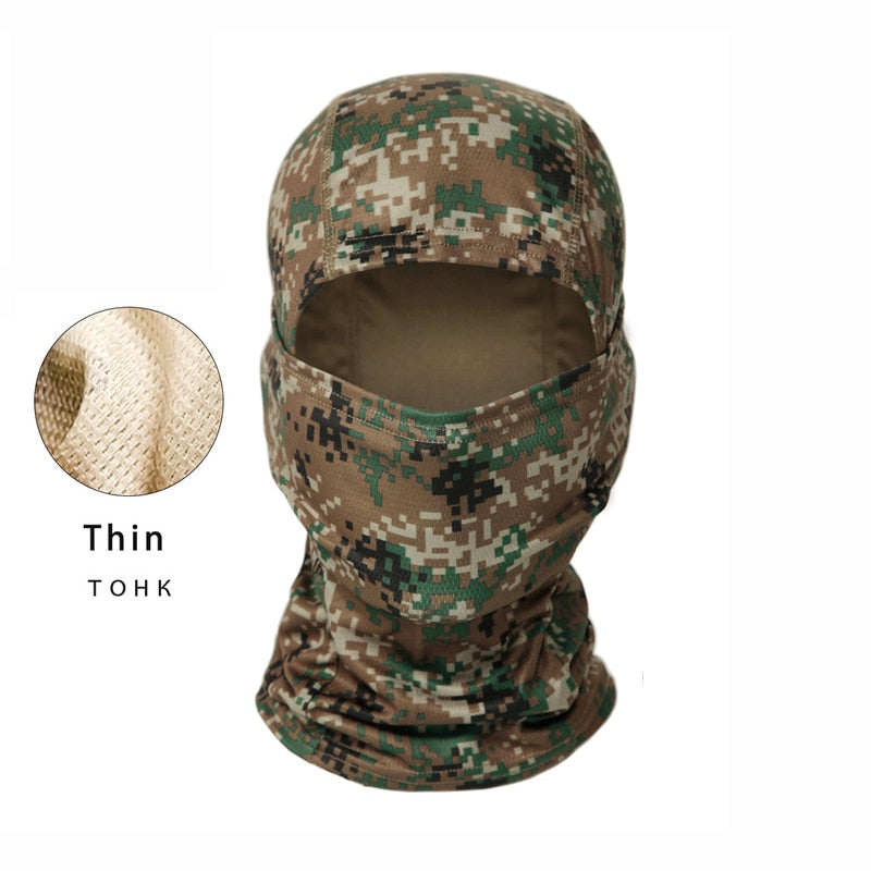 Winter Fleece Tactical Military Balaclava Outdoor Hunting Cycling Hiking Skiing Scarf Snowboard Face Mask Windproof Men Women