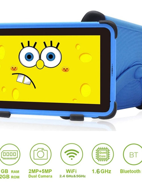 Load image into Gallery viewer, Kids Tablet Android 11 2GB 32GB Quad Core WIFI6 Google Play Children Tablets for Kiddies Educational Gift 3000mAh Q7
