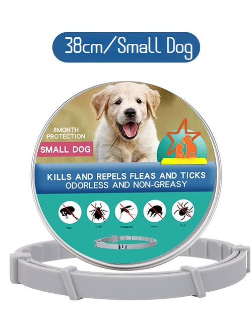 Load image into Gallery viewer, Retractable Dogs Mosquitoe Repellent Collar Pet Antiparasitic Anti Flea Tick Collar For Small Large Dog Cat Leash Pet Products
