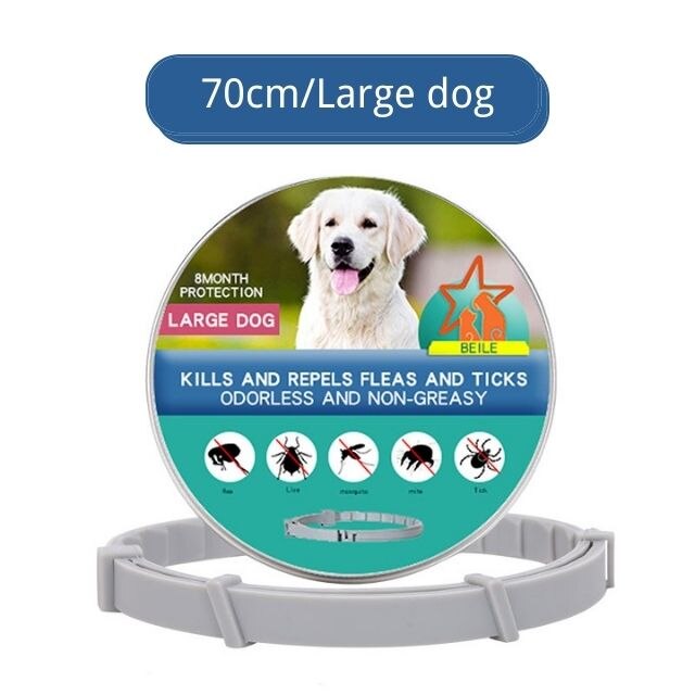 Extendable Pet Cat Dog Flea Collar Antiparasitic Necklace Anti-Flea and Tick Repellent Collar For Dogs Cats Pet Products