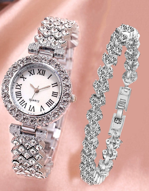 Load image into Gallery viewer, Watch For Women Watches 2022 Best Selling Products Luxury Watch Luxury Brand Reloj Mujer Watch Bracelet Set Diamond Steel Band
