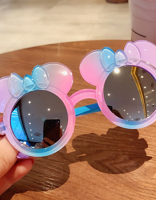 Load image into Gallery viewer, 2022 Boy Girl Cute Cartoon Bear Shape Fashion Round Sunglasses Children Vintage Sunglasses UV Protection Classic Kids Eyewear
