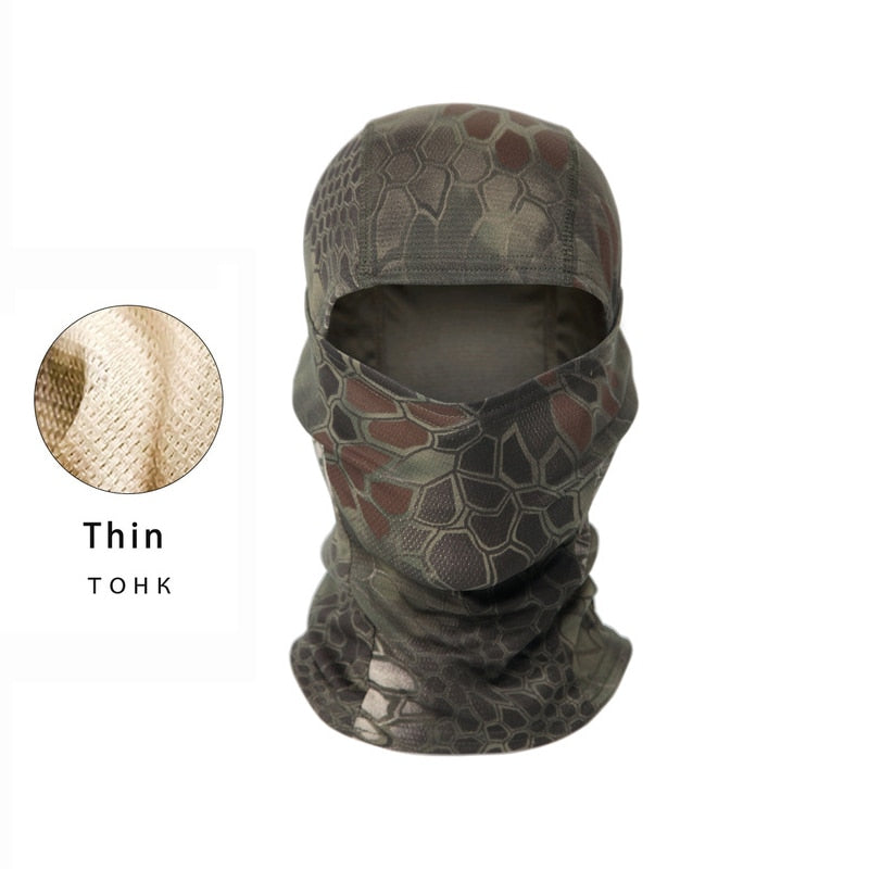 Winter Fleece Tactical Military Balaclava Outdoor Hunting Cycling Hiking Skiing Scarf Snowboard Face Mask Windproof Men Women