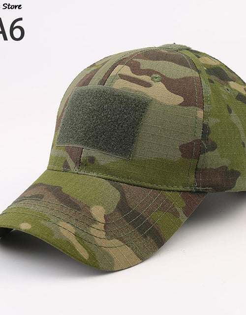 Load image into Gallery viewer, Military Baseball Caps Camouflage Tactical Army Soldier Combat Paintball Adjustable Summer Snapback Sun Hats Men Women
