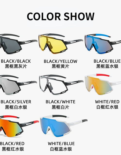 Load image into Gallery viewer, Cycling Sunglasses UV 400 Protection Polarized Riding Glasses Running Sports Mountaineering Goggles Sunglasses for Men and Women
