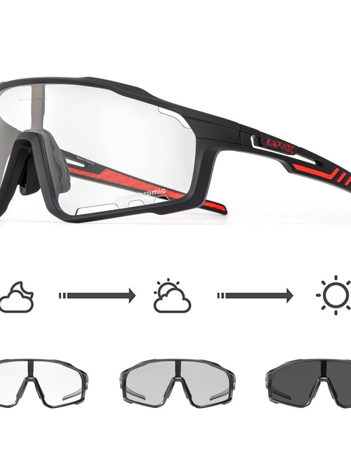 Load image into Gallery viewer, New Photochromic Cycling Glasses Mtb Sunglasses for Men Women Sport Speed Road Mountain Bike Bicycle Cycl Eyewear Goggle
