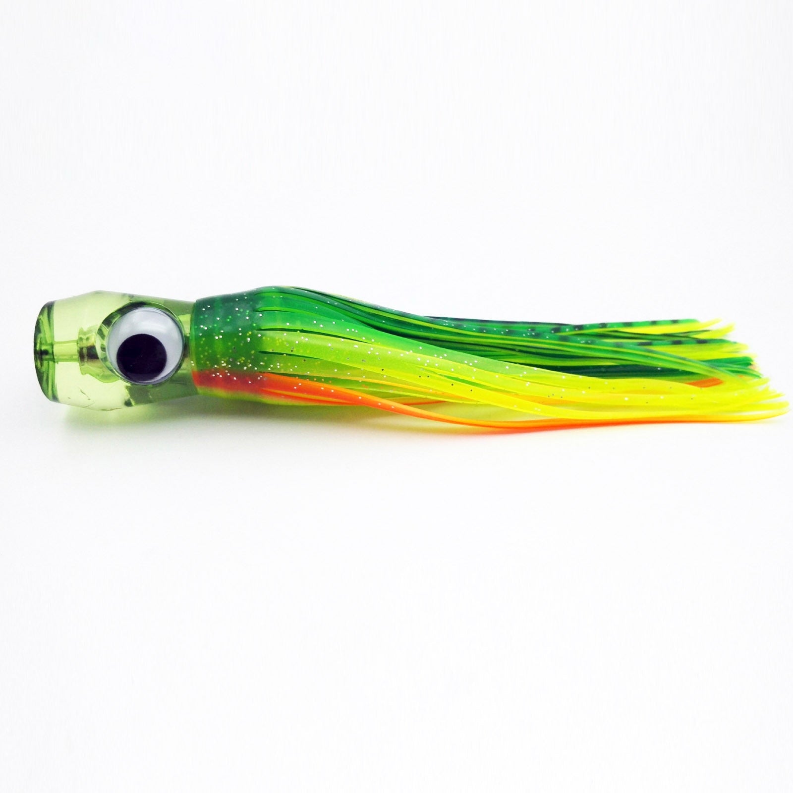 1PCS Sea Fishing Lure 55g/17CM Boat Fishing Troll Bait Acrylic Resin Octopus Bionic Squid Fishing Bait Feather Skirt