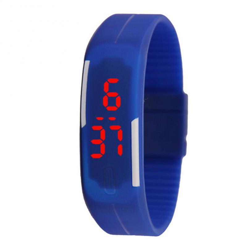 New Fashion Couple Watches Children&#39;s LED Digital Watch Boy Girls Kids Sports Waterproof Watches Student Electronic Wristwatches