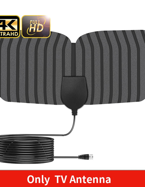 Load image into Gallery viewer, 3000 Miles 8K Digital DVB-T2 TV Antenna Indoor with amplifier Booster 1080P Aerial For Car antenna RV travel smart tv
