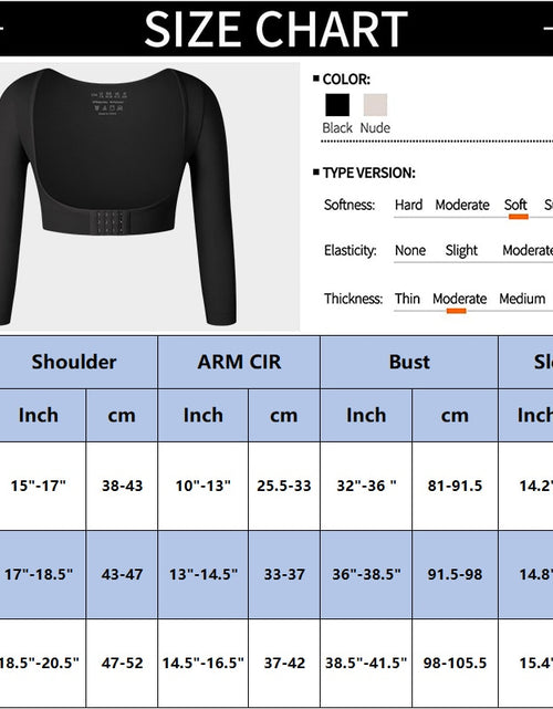 Load image into Gallery viewer, Upper Arm Shaper Post Surgical Slimmer Compression Sleeves Posture Corrector Tops Shapewear for Women Slimming Vest
