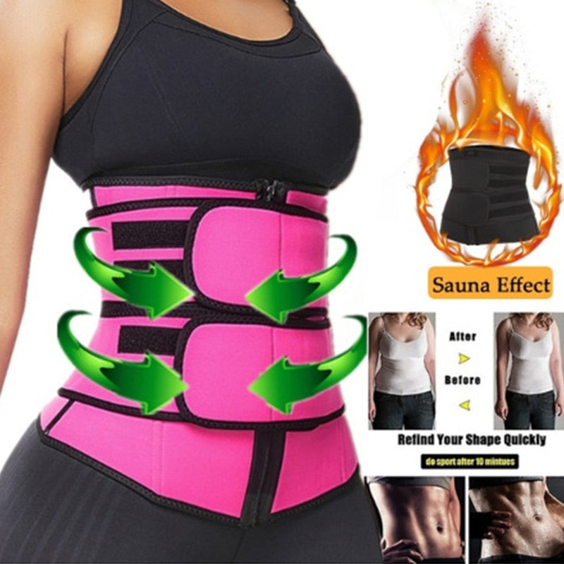 Shaperwear Waist Trainer Neoprene Sauna Belt for Women Weight Loss Cincher Body Shaper Tummy Control Strap Slimming Fitness Belt