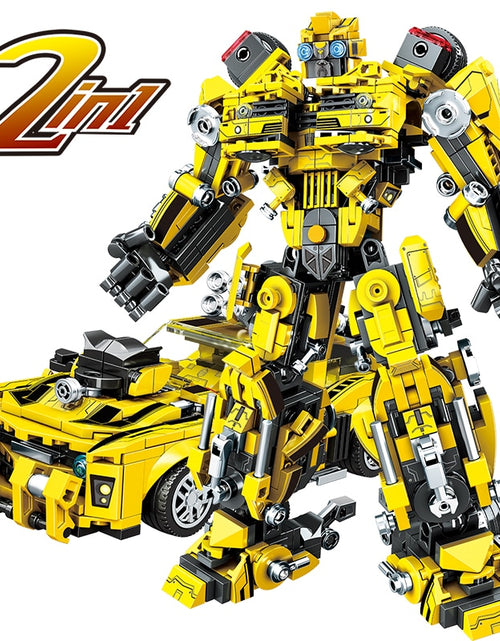 Load image into Gallery viewer, 2 in 1 Deformation Robot Building Blocks Sets Bricks Toy Transform Cars Birthday Toys Kids Children Gifts for Boys
