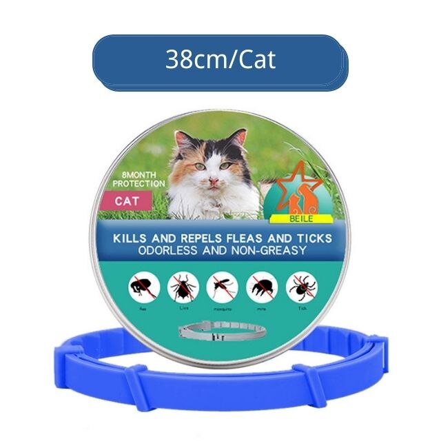 Extendable Pet Cat Dog Flea Collar Antiparasitic Necklace Anti-Flea and Tick Repellent Collar For Dogs Cats Pet Products