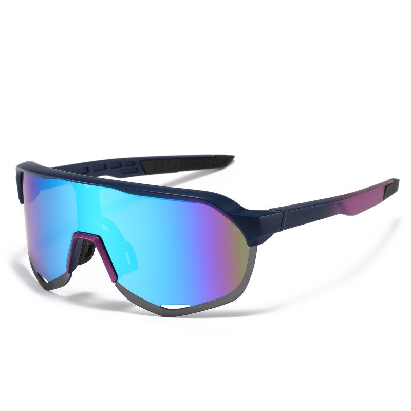 Outdoor Cycling Sports Coating Color-changing Colorful Glasses UV400 Mountain Biking Goggles Men&#39;s and Women&#39;s Sunglasses